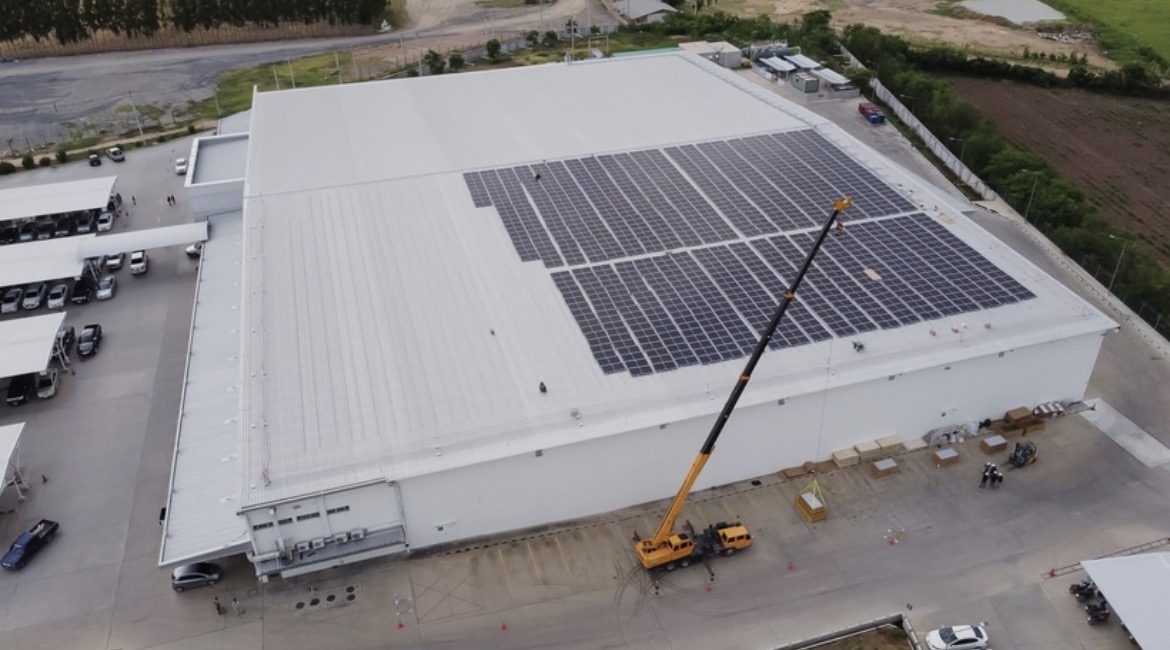 Installation industrielle solaire